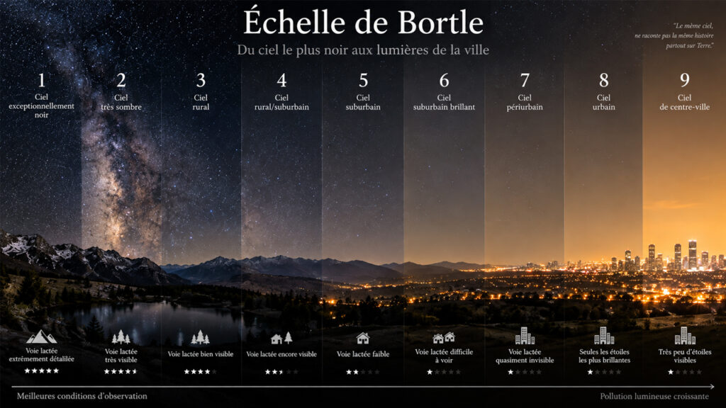 l'échelle de Bortle
